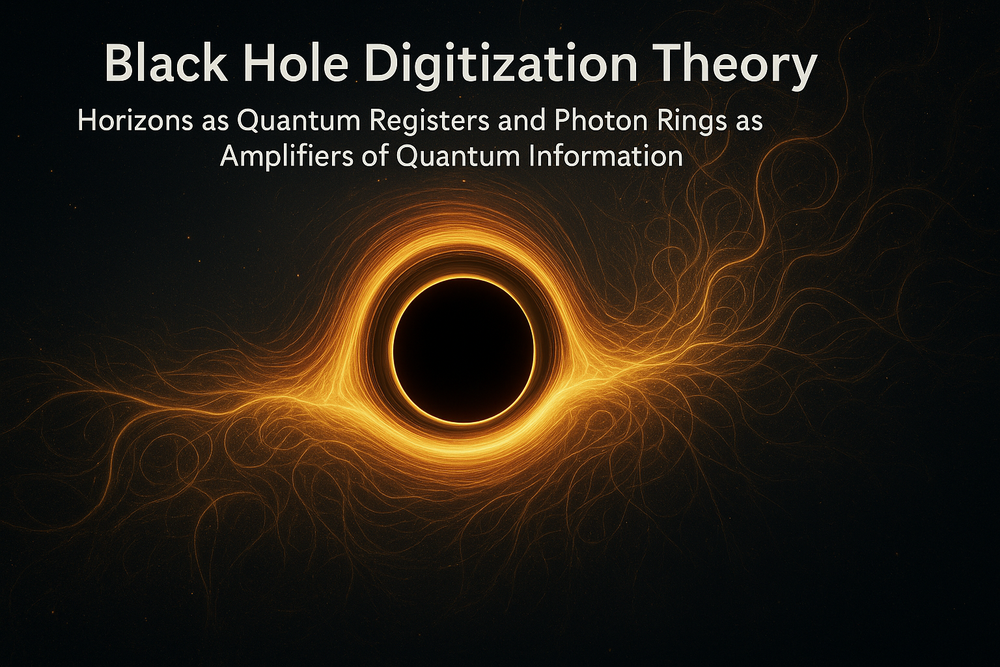 Black Hole Digitization Theory: Horizons as Quantum Registers and Photon Rings as Amplifiers of Quantum Information