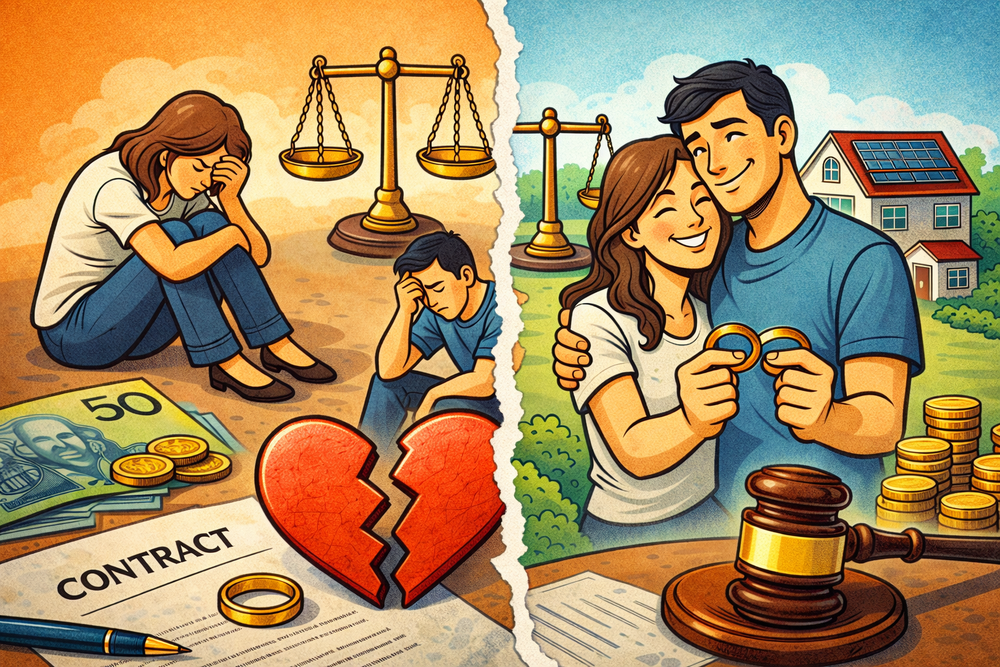 Love, Contracts, and the Cost of Pretending