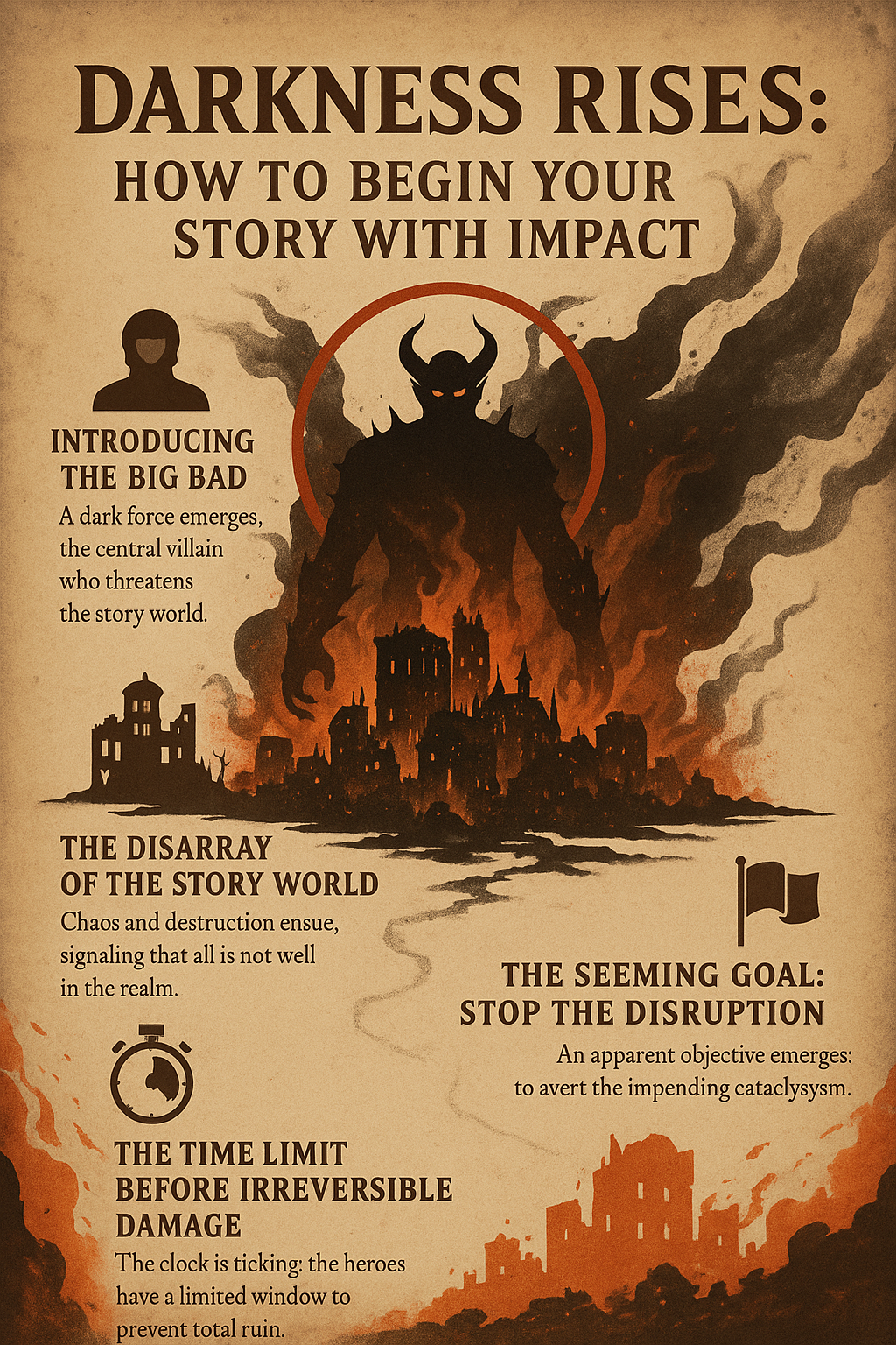 Darkness Rises: How to Begin Your Story with Impact