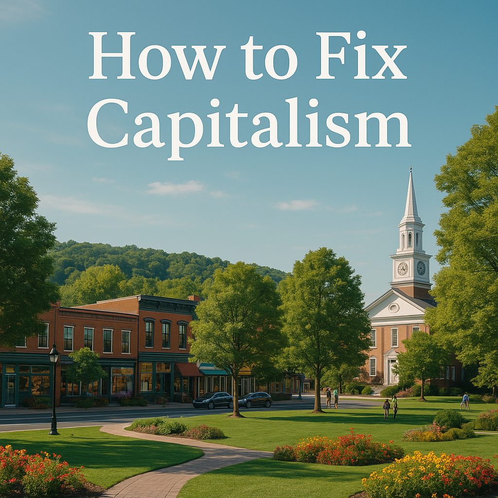 How to Fix Capitalism