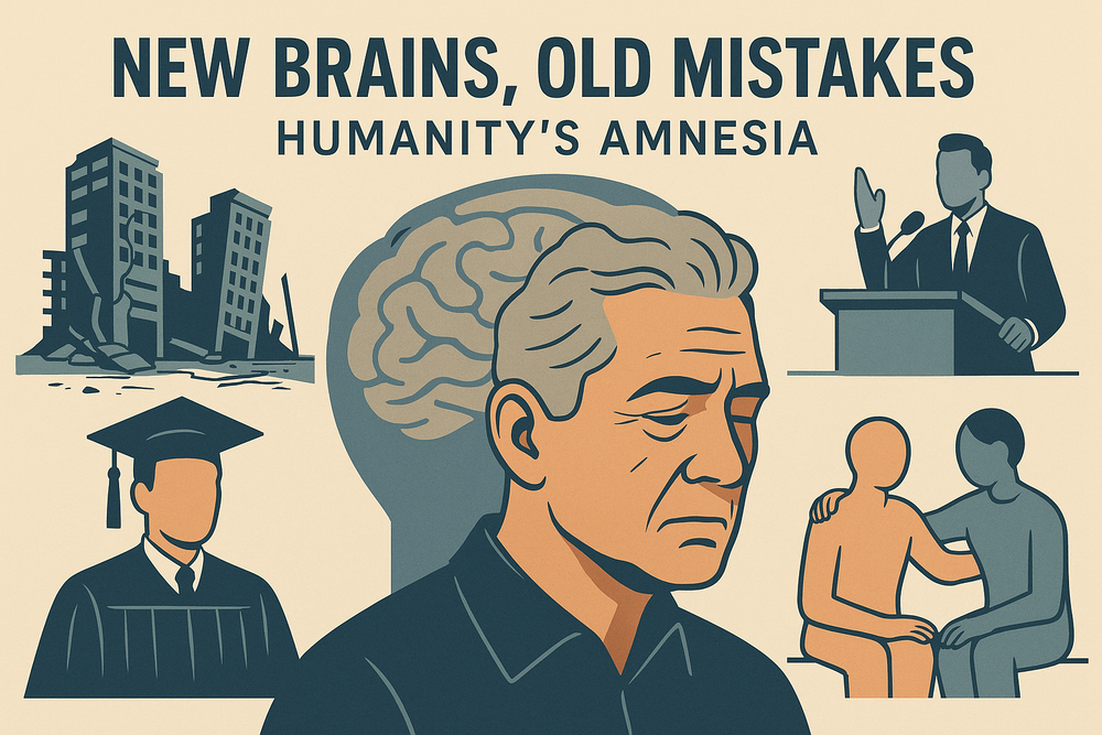 New Brains, Old Mistakes: Humanity’s Amnesia