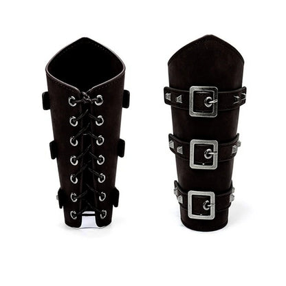 Medieval Knight Leather Wrist Guards