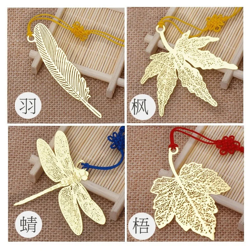 Retro Brass Bookmark