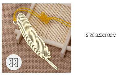 Retro Brass Bookmark
