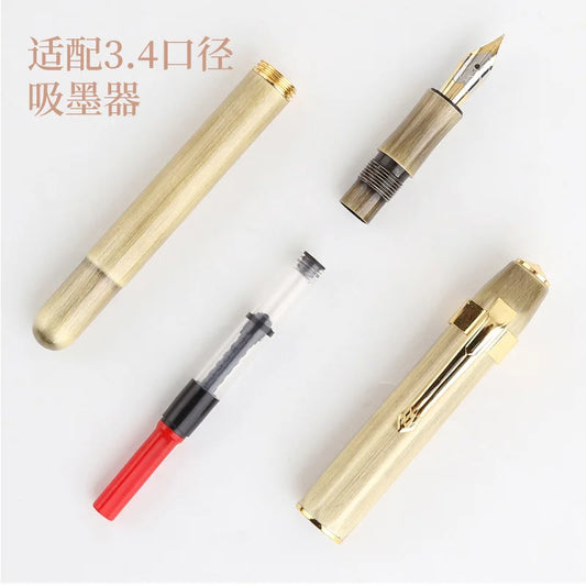 Brass Fountain or Ballpoint Pen