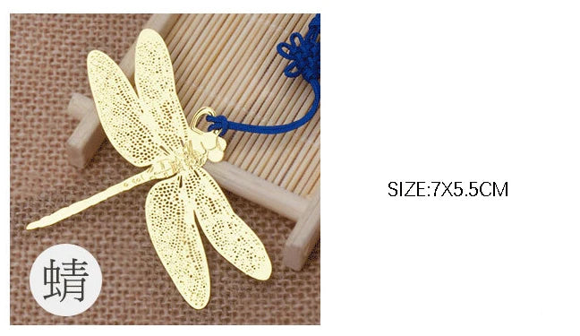 Retro Brass Bookmark