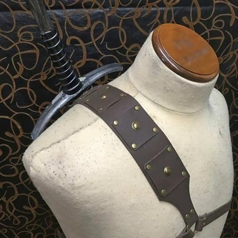 Medieval Sword Shoulder Back Sheath