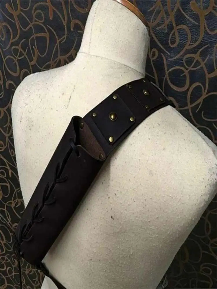 Medieval Sword Shoulder Back Sheath