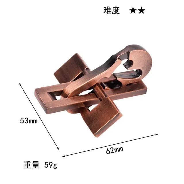 Metal Brainteasers & Puzzles