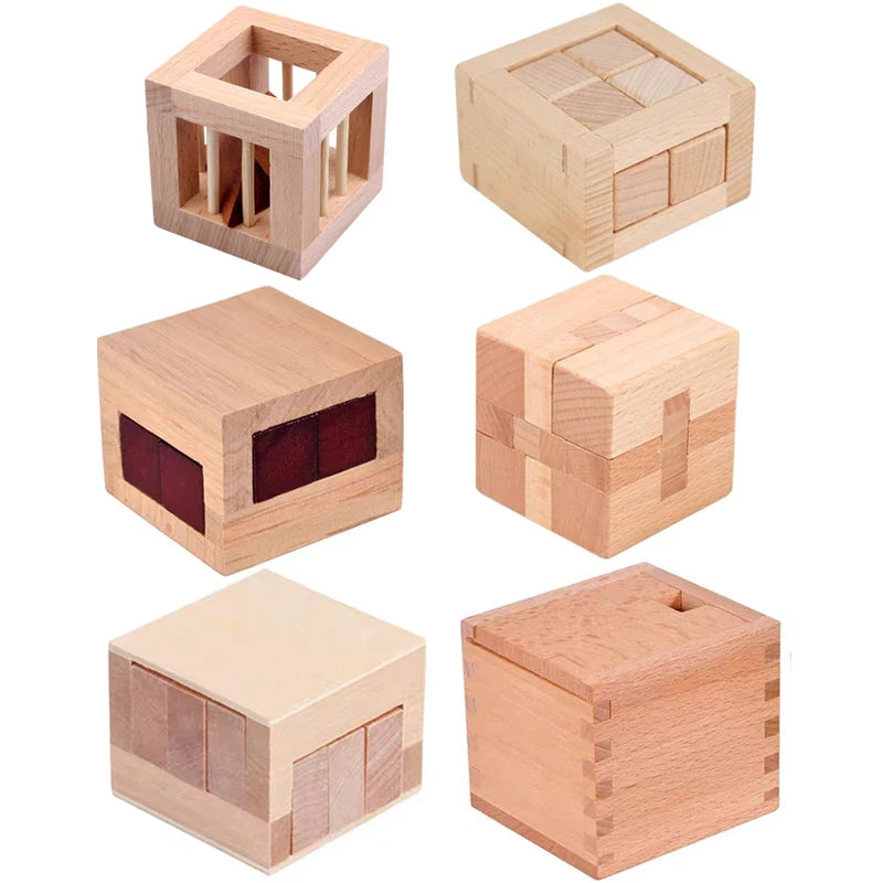 Solid Wooden Puzzles