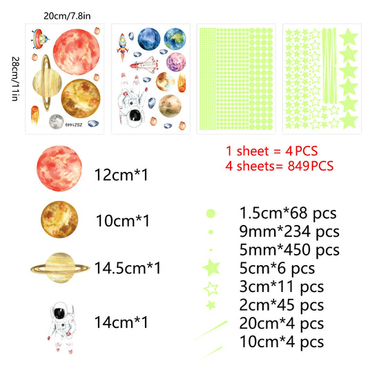 MEGA! Glow-in-the-Dark Universe Kit