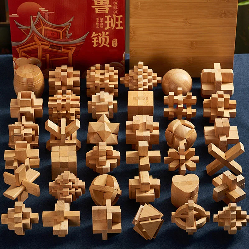 Solid Wooden Puzzles