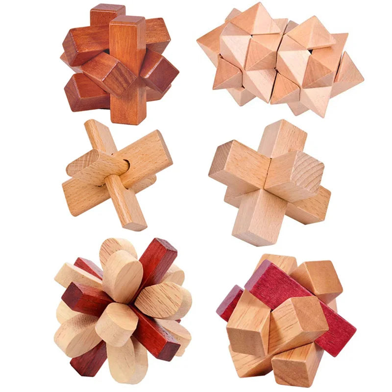 Solid Wooden Puzzles