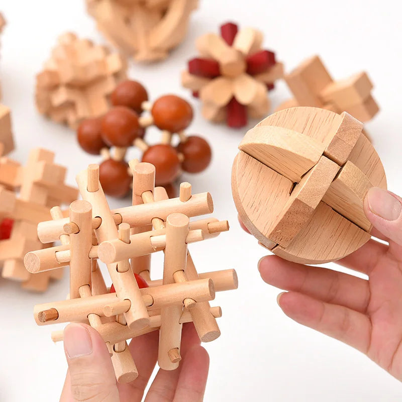 Solid Wooden Puzzles