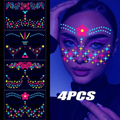 Luminous Face & Body Tattoos