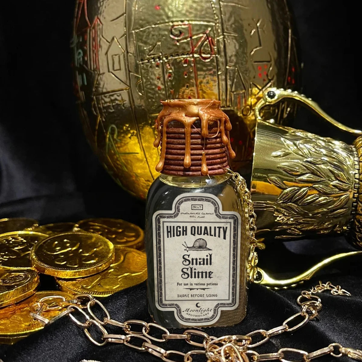 Gothic Apothecary Bottle Labels