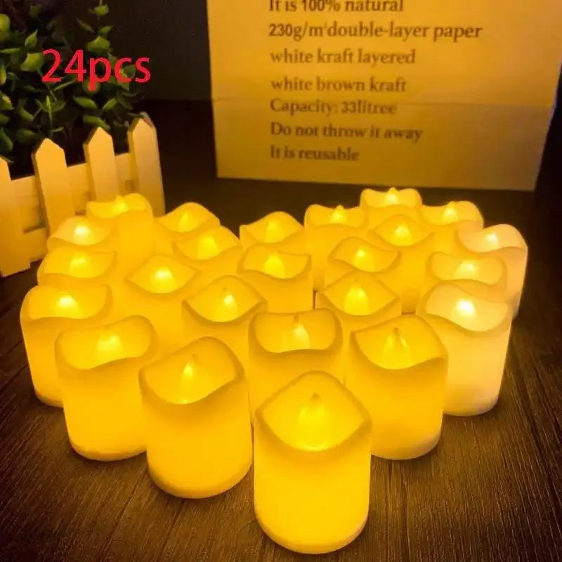 24 LED Candles