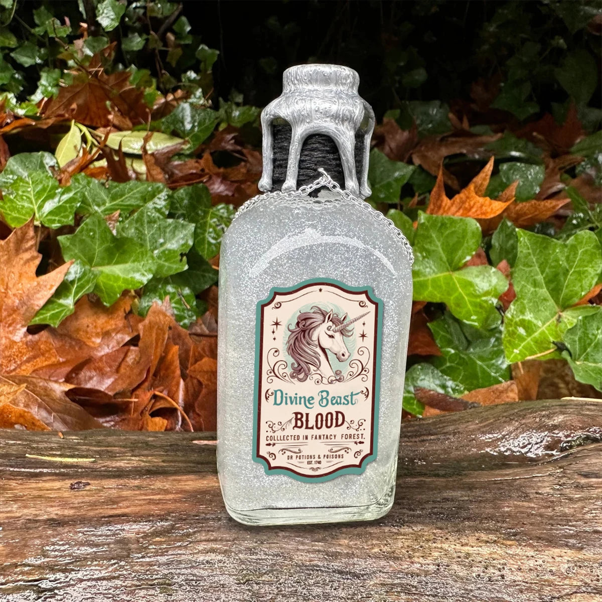 Creepy Halloween Potion Bottle Labels