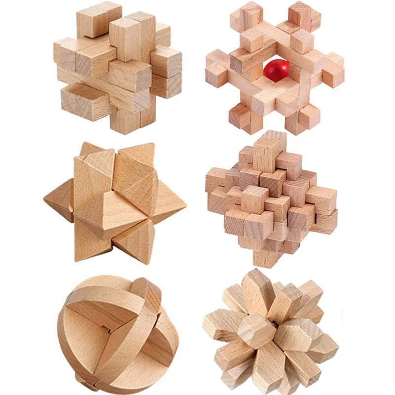Solid Wooden Puzzles