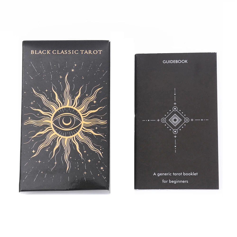 Black Classic Tarot & Guidebook
