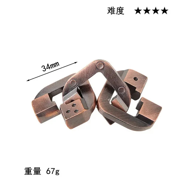 Metal Brainteasers & Puzzles