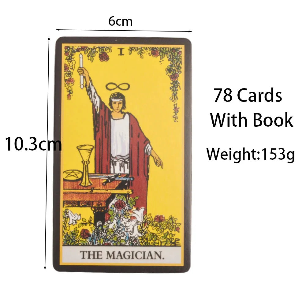 Black Classic Tarot & Guidebook