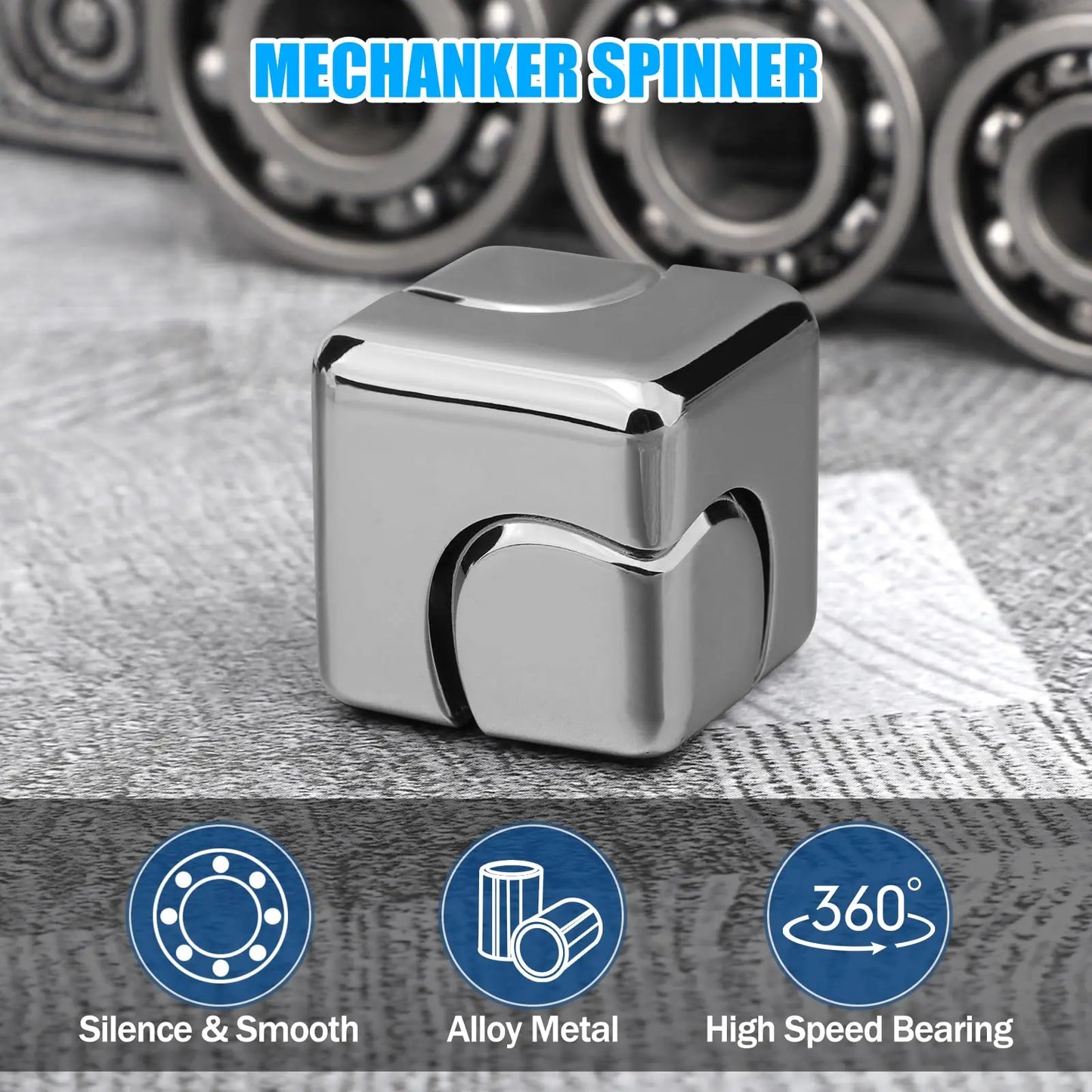Metal Cube Gyroscope