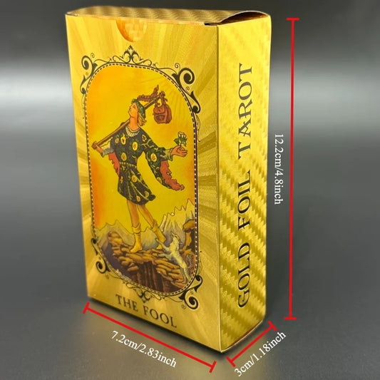 Spanish Gold Foil Tarot Deck