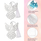 10pcs Steel Angel Bookmark Set