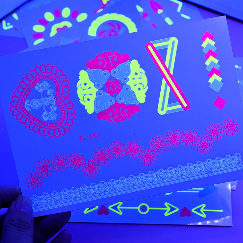 Luminous Face & Body Tattoos