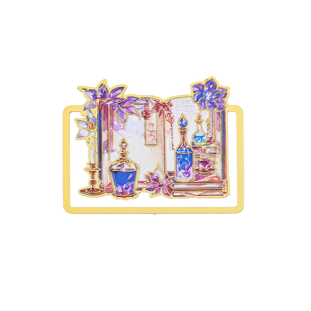 Vintage Gold Metal Bookmarks