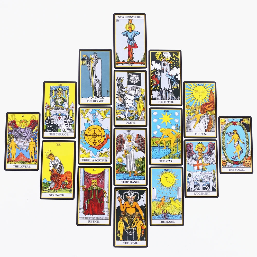 Black Classic Tarot & Guidebook