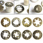 Vintage Metal Candle Topper