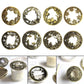 Vintage Metal Candle Topper