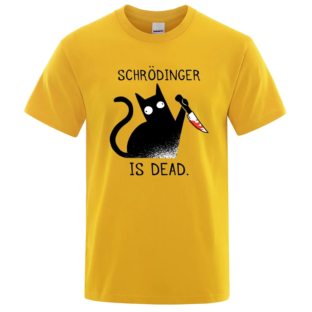 Schrodinger Is Dead 100% Cotton T-Shirt