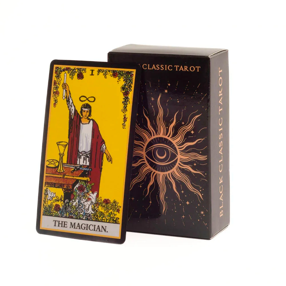 Black Classic Tarot & Guidebook