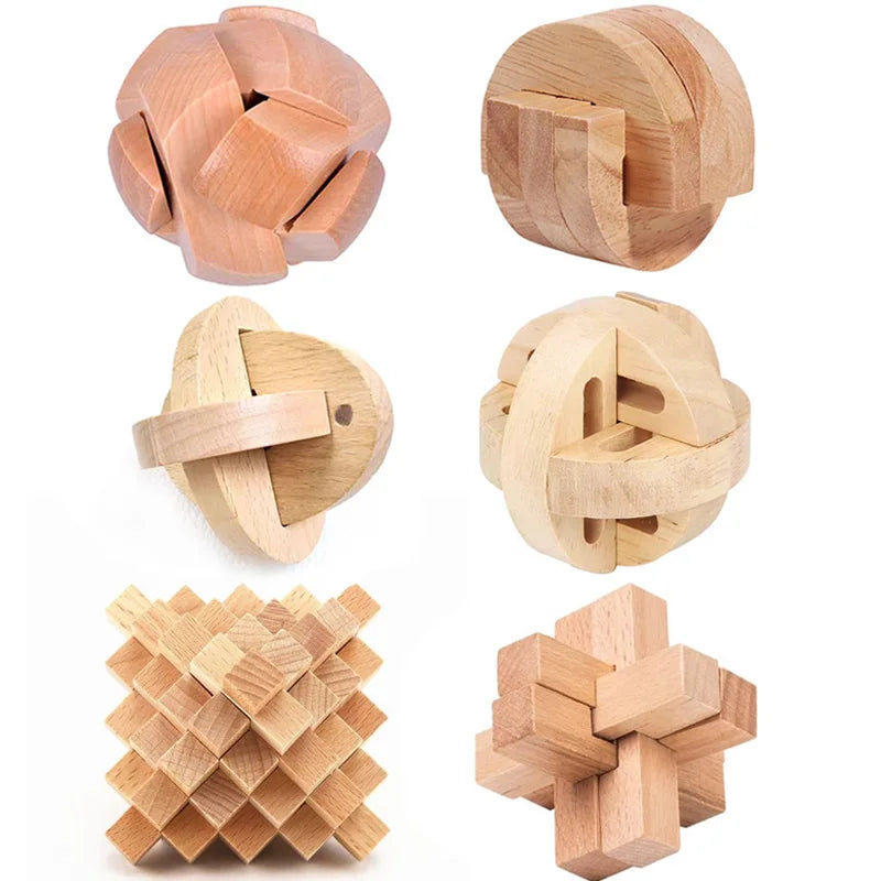 Solid Wooden Puzzles