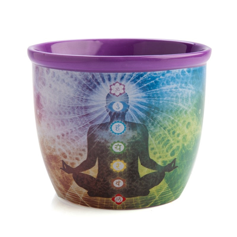 Wild Scents Chakra Ceramic Smudge Bowl