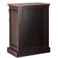 Iron Sideboard Buffet Cabinet with Drawer Storage and Wood Top