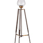 Tripod Candle Holder Floor Stand with Glass Globe Lamp