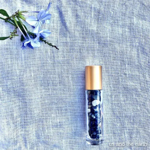 Essential Oil Crystal Gemstone Roller Bottle